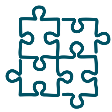 dG Icon 4 Räume Puzzle