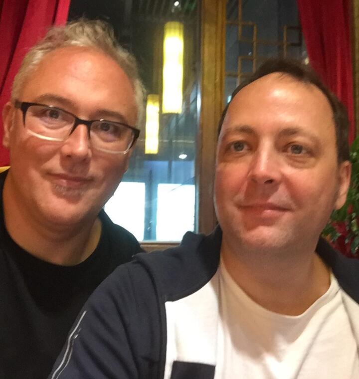 Gerhard & Sascha in Shanghai