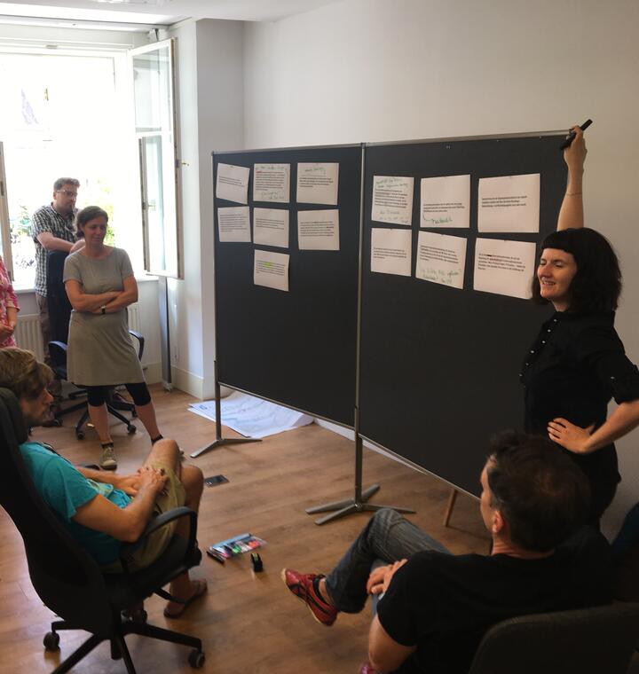 Interner Workshop “Sensing into the brand dG”, Juli 2018
