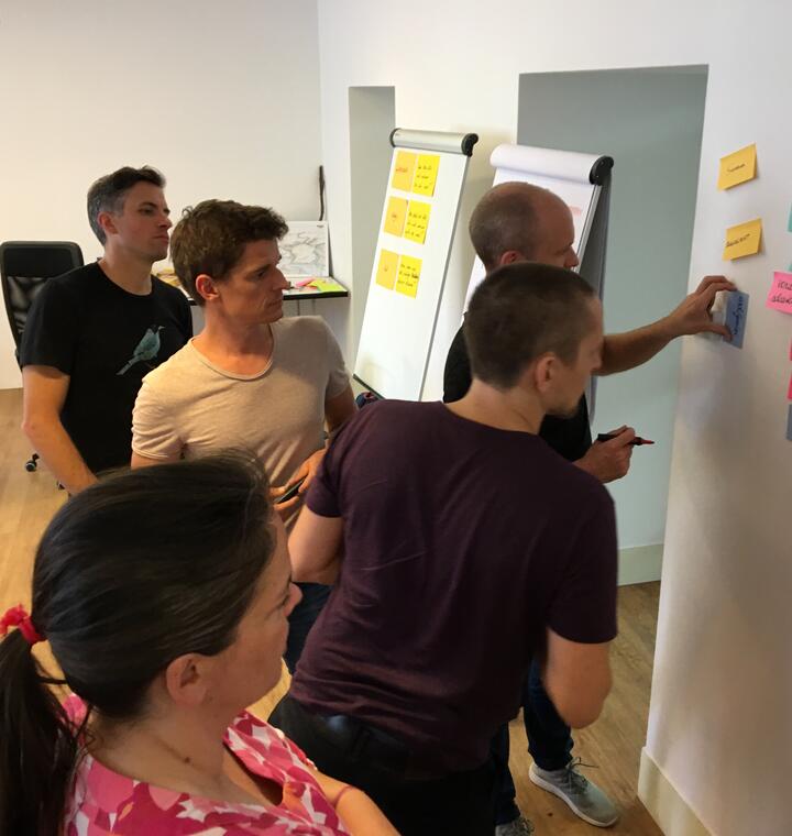 Interner Workshop “Sensing into the brand dG”, Juli 2018